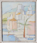 Load image into Gallery viewer, Mid Century Landscape Oil Painting Sweden
