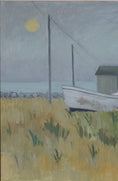 Load image into Gallery viewer, Striking Vintage Coastal Oil Painting From Sweden by A Kruger
