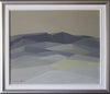 Vintage Art Room Mid Century Landscape Oil Painting From Sweden