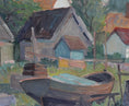 Load image into Gallery viewer, Mid Century Original Oil Painting From Sweden By E Skans
