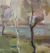 Mid Century Original Landscape Oil Painting From Sweden