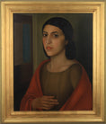 Load image into Gallery viewer, Vintage Art Room Antique Portrait Sweden 1927
