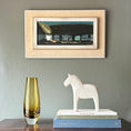 Load image into Gallery viewer, Original Vintage Mid Century Farmhouse Oil Painting Sweden
