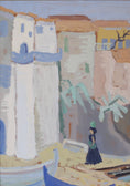 Load image into Gallery viewer, Vintage Mid Century Art From Sweden EH Jacobsson 1954
