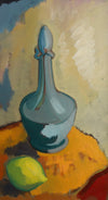 Vintage Mid Century Swedish Art Still Life Oil Painting