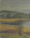 Mid Century Original Landscape Oil Painting From Sweden