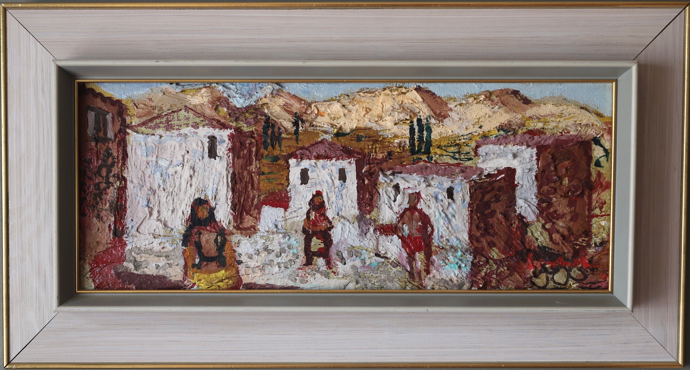 Vintage Original Landscape Oil Painting By Wahlberg Sweden