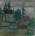 Load image into Gallery viewer, Vintage Art Landscape Oil Painting From Sweden
