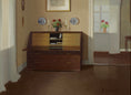 Load image into Gallery viewer, Vintage Art Room Original Interior Oil Painting from Sweden
