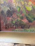 Load image into Gallery viewer, Mid Century Original Landscape Oil Painting From Sweden by B Forsell

