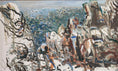 Load image into Gallery viewer, Vintage Mid Century Seascape Oil Painting From Sweden by L Herder

