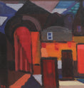 Load image into Gallery viewer, Mid Century Original Vintage Oil Painting from Sweden
