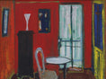 Load image into Gallery viewer, Vintage Art Room Original Interior Oil Painting from Sweden
