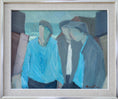 Load image into Gallery viewer, Mid Century Original Coastal Oil Painting From Sweden
