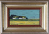 Original Vintage Mid Century Farmhouse Oil Painting Sweden