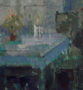 Load image into Gallery viewer, Mid Century Interior Oil Painting From Sweden
