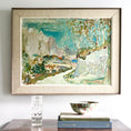 Load image into Gallery viewer, Vintage Art Room Oil Painting From Sweden by R Persson
