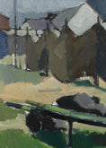 Load image into Gallery viewer, Original Oil Painting Vintage Mid Century By B Hillgrund Sweden
