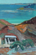 Load image into Gallery viewer, Mid Century Vintage Art Seascape Oil Painting Sweden
