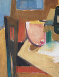 Load image into Gallery viewer, Mid Century Vintage Still Life Painting by G Lodström from Sweden
