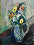 Load image into Gallery viewer, Vintage Art Still Life Original Oil Painting From Sweden H Cardell
