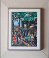 Mid Century Vintage Oil Painting From Sweden by G Berglund 1964