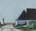 Load image into Gallery viewer, Original Vintage Mid Century Farmhouse Oil Painting Sweden

