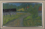 Vintage Landscape Oil Painting by S Grandin Sweden