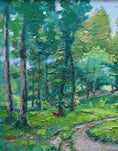 Load image into Gallery viewer, Original Mid Century Landscape Oil Painting from Sweden
