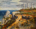 Load image into Gallery viewer, Mid Century Vintage Oil Painting From Sweden by A Hamborn

