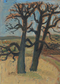 Load image into Gallery viewer, Mid Century Original Landscape By G Karlmark Sweden
