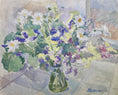 Load image into Gallery viewer, Swedish Vintage Still Life Oil Painting From Sweden By F Holmér
