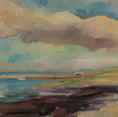Load image into Gallery viewer, Vintage Original Coastal Oil Painting By H Ripa From Sweden 1944
