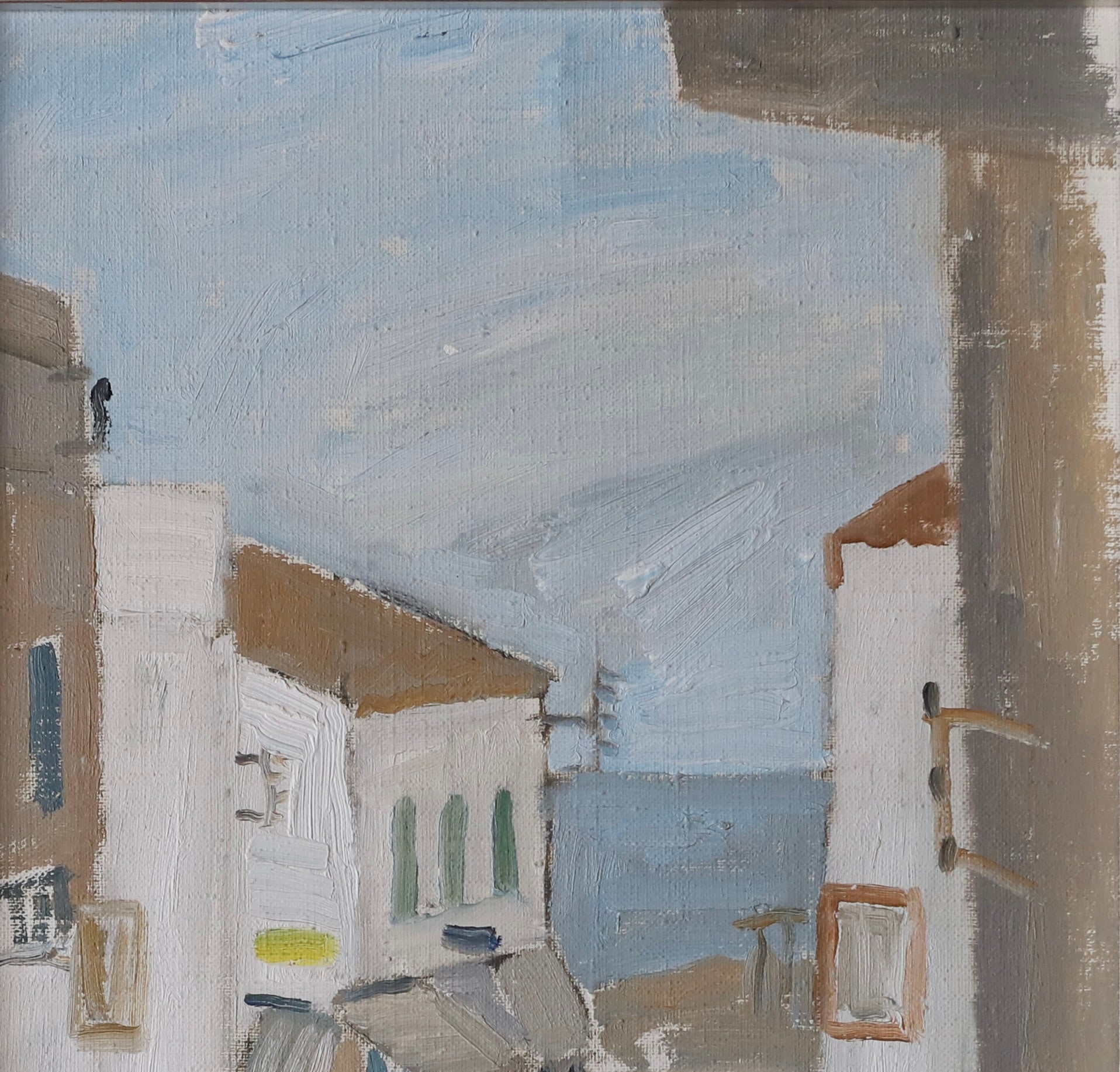 Vintage Oil Painting by G Fogler From Sweden