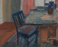 Load image into Gallery viewer, Mid Century Interior Oil Painting From Sweden
