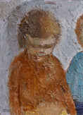 Load image into Gallery viewer, Vintage Children's Portrait Oil Painting From Sweden
