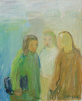 Load image into Gallery viewer, Mid Century Original Vintage Oil Painting from Sweden
