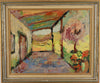 Vintage Art Room Mid Century Oil Painting By O Wessbohn Sweden