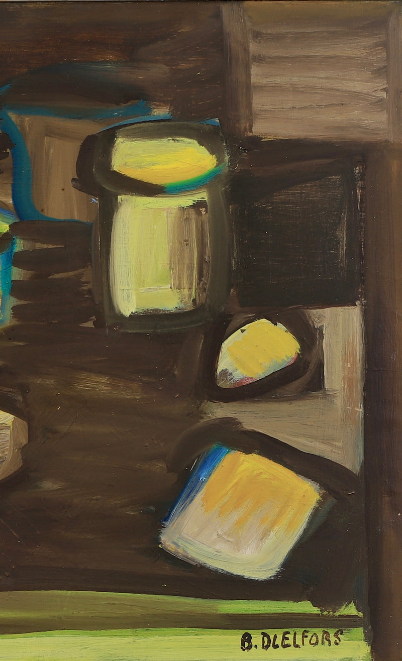 Mid Century Still Life By B Delefors Sweden