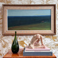 Load image into Gallery viewer, Vintage Art Mid Century Coastal Oil Painting from Sweden 1957
