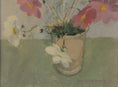 Load image into Gallery viewer, Vintage Art Room Original Still Life Oil Painting Sweden 1944
