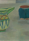 Load image into Gallery viewer, Swedish Vintage Mid Century Art Still Life Oil Painting
