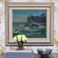 Load image into Gallery viewer, Vintage Art Original Oil Painting From Sweden by S Bengtsson 1959
