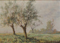 Load image into Gallery viewer, Original Antique Landscape Oil Painting from Sweden
