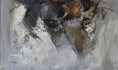 Load image into Gallery viewer, Mid Century Abstract Oil Painting From Sweden
