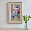 Vintage Art Room Original Mid Century Interior from Sweden