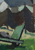 Load image into Gallery viewer, Original Oil Painting Vintage Mid Century By B Hillgrund Sweden
