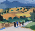 Load image into Gallery viewer, Vintage Art Room Mid Century Original Oil Painting from Sweden
