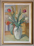 Load image into Gallery viewer, Mid Century Original Oil Painting From Sweden by G Berlin
