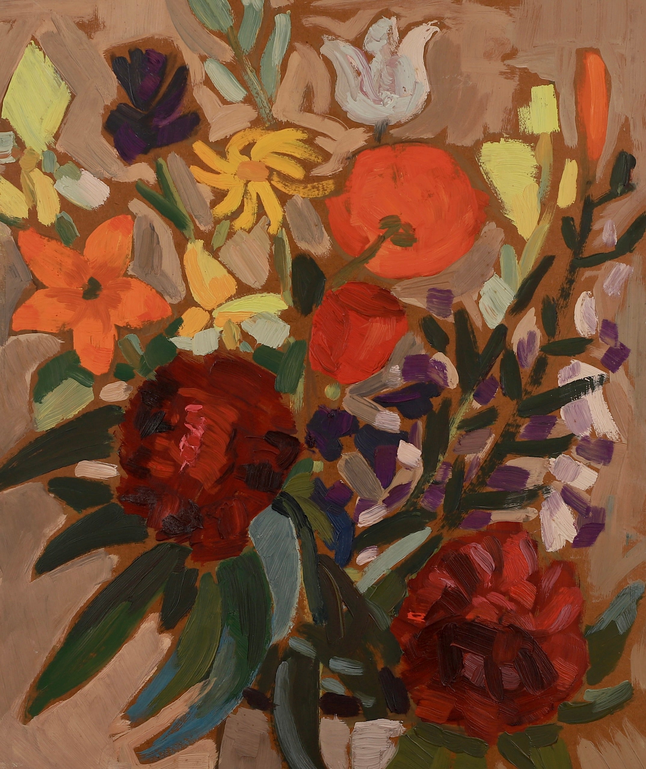 Vintage Art Still Life Original Oil Painting From Sweden R Bohl